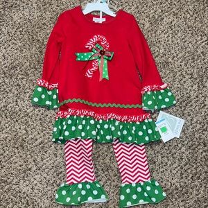 Little Girls Christmas Outfit